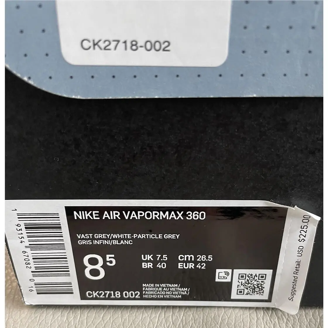Nike shoes - Nike Air VaporMax 360 - Air VaporMax - CK2718002 - White 5