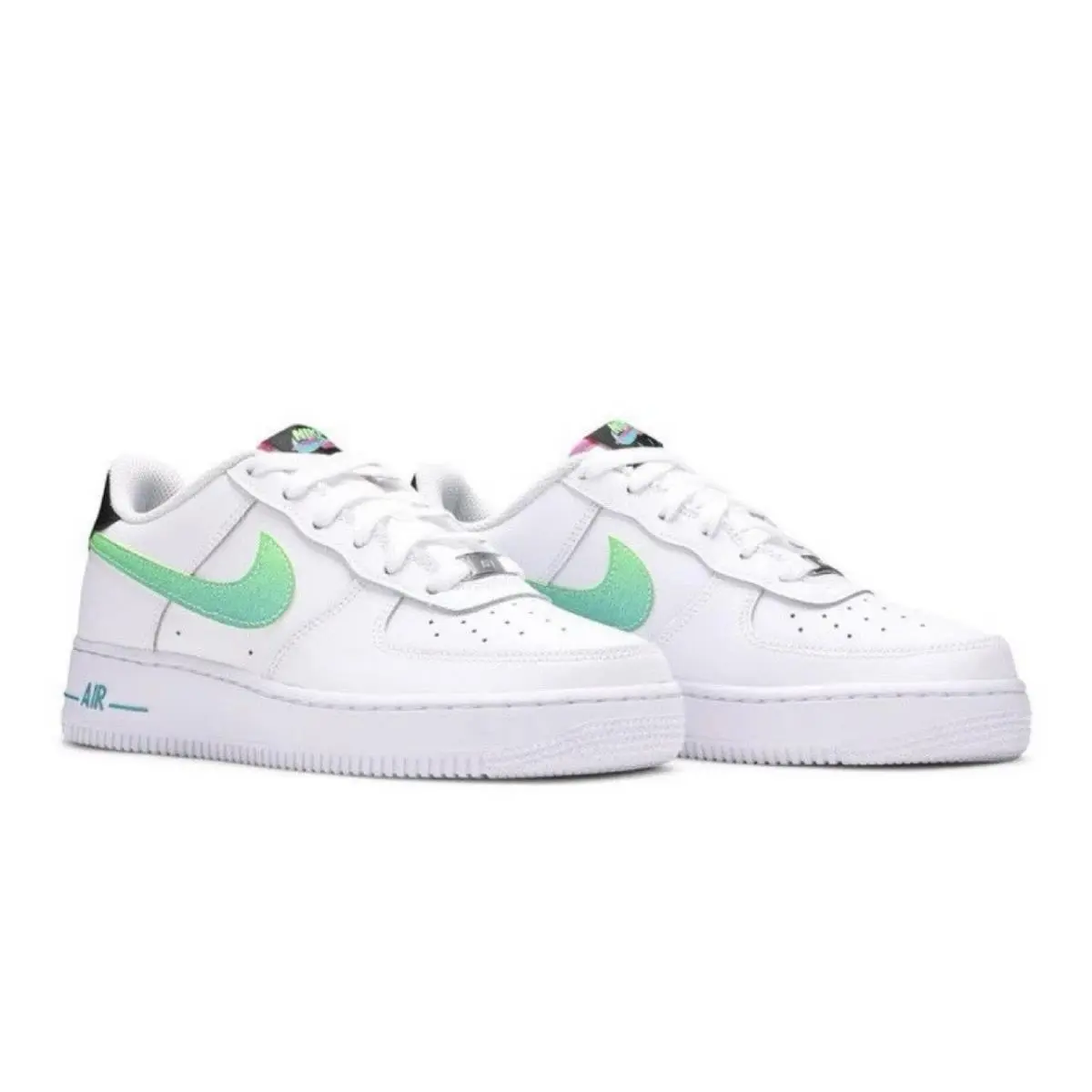Air Force 1 LV8 Green Strike Aquamarine Women’s 7 Unisex Youth 5.5 by Nike