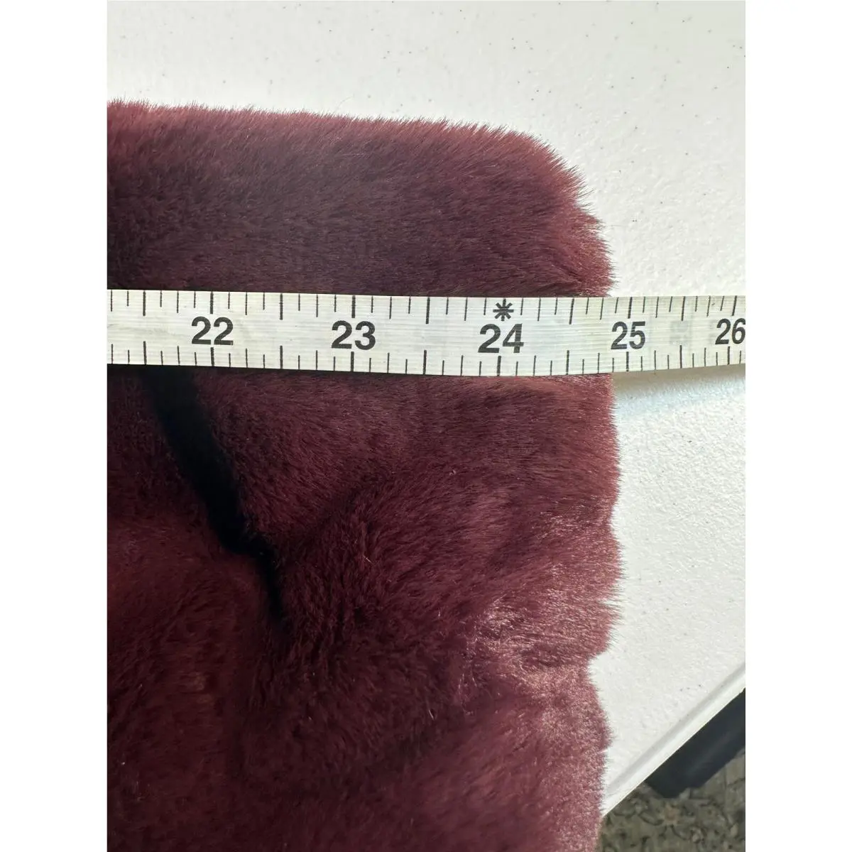 Nike clothing - Faux Fur Plush - Faux Fur Plush - Burgundy Red 8