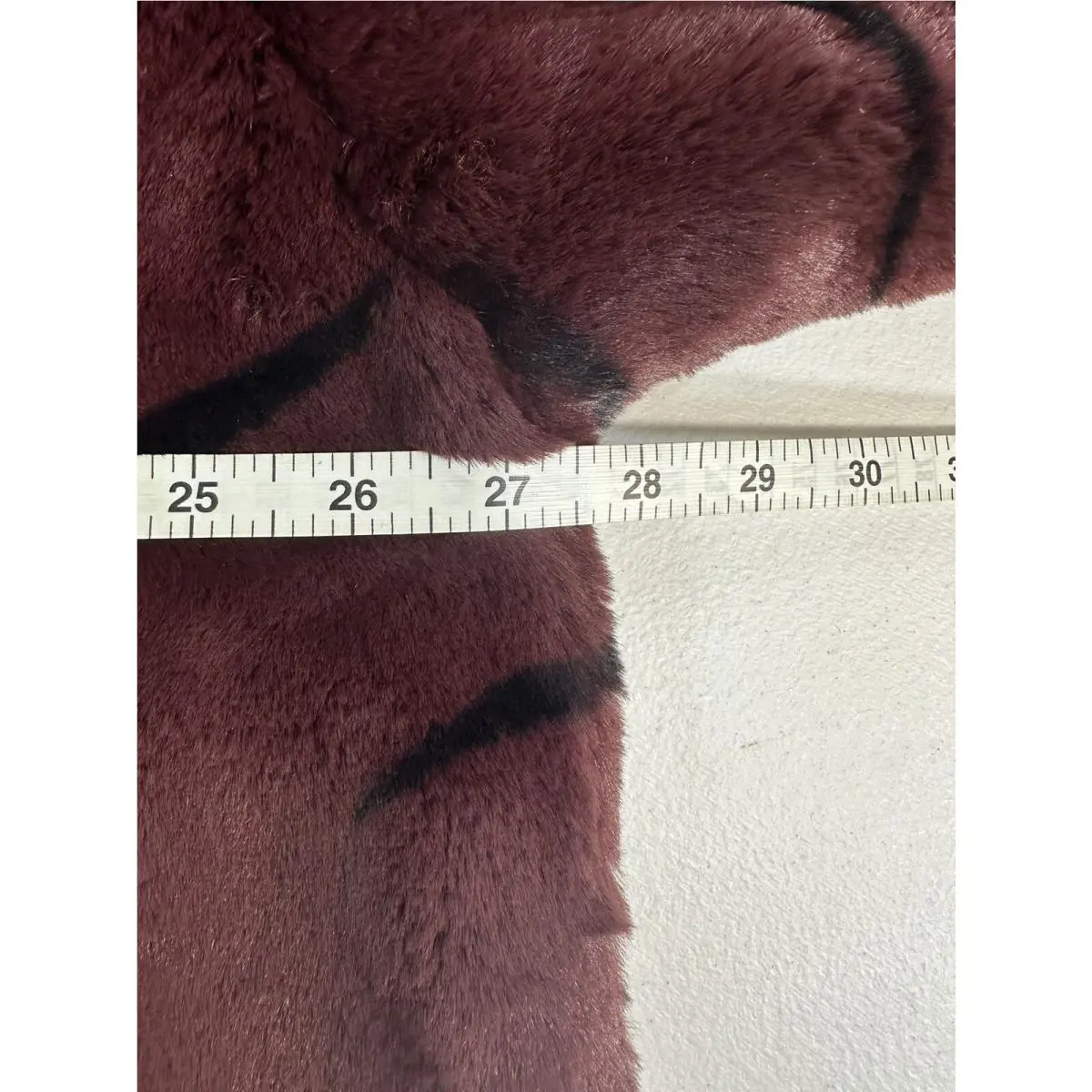 Nike clothing - Faux Fur Plush - Faux Fur Plush - Burgundy Red 7