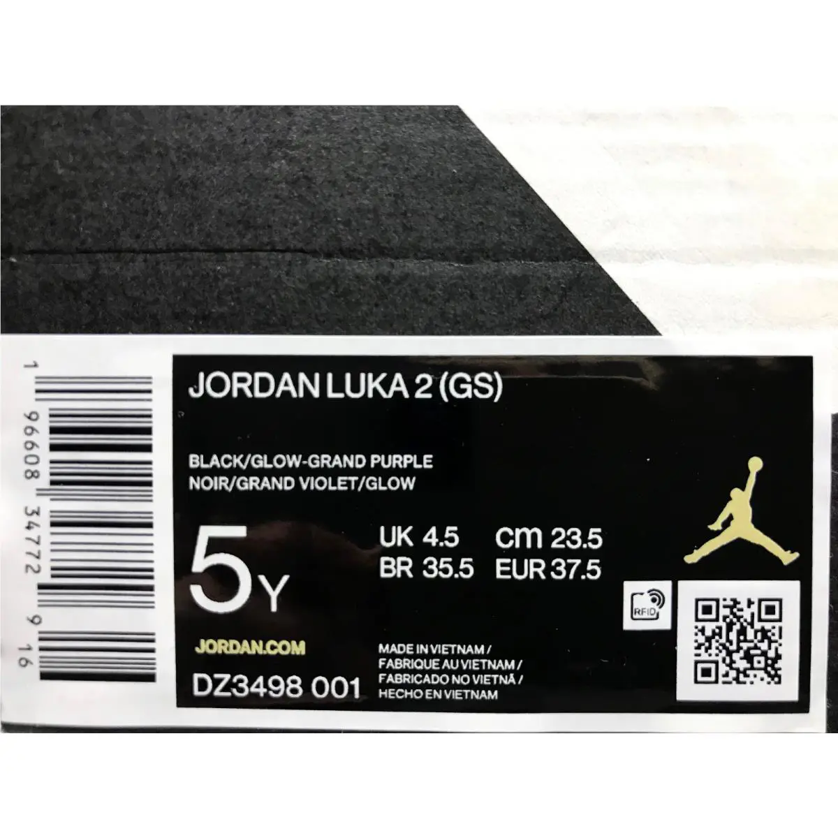 Nike shoes - Air Jordan 2 - Air - Black (UPC: 196608347729) 4