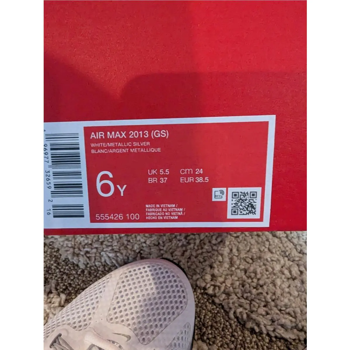 Nike shoes - Nike Air Max 2013 - Air Max - White 4