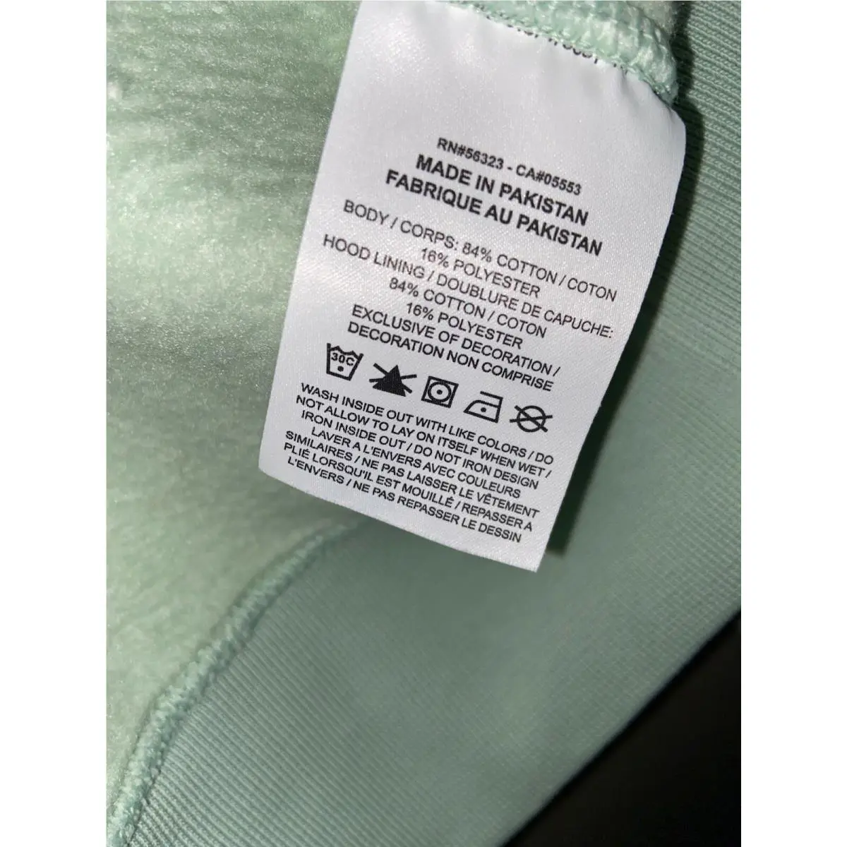 Nike clothing - Pistachio Frost/White (UPC: 0194498797754) 8