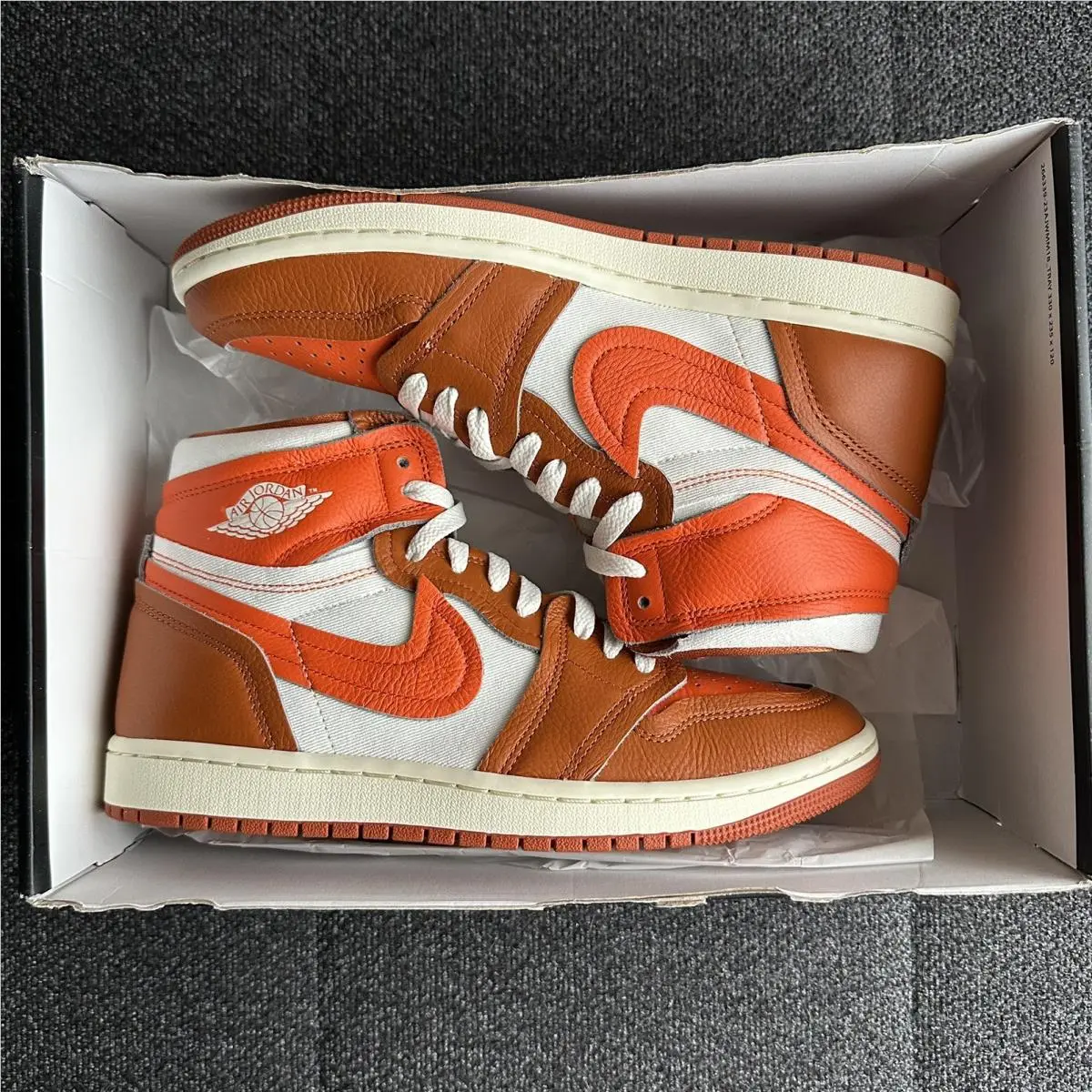 Nike shoes - Nike Air Jordan 1 MM High - FB9891-800 - Orange 9