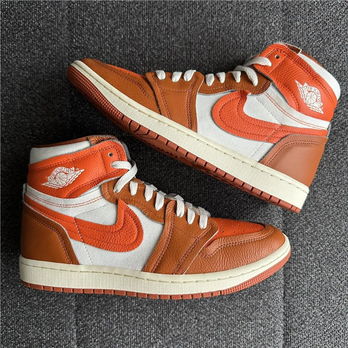 Nike shoes - Nike Air Jordan 1 MM High - FB9891-800 - Orange 0