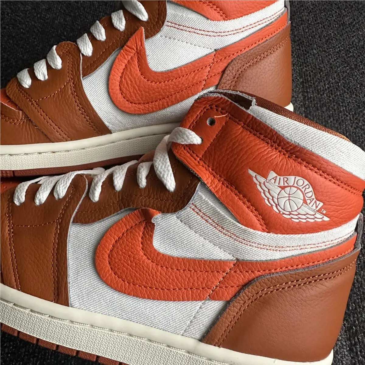 Nike shoes - Nike Air Jordan 1 MM High - FB9891-800 - Orange 1
