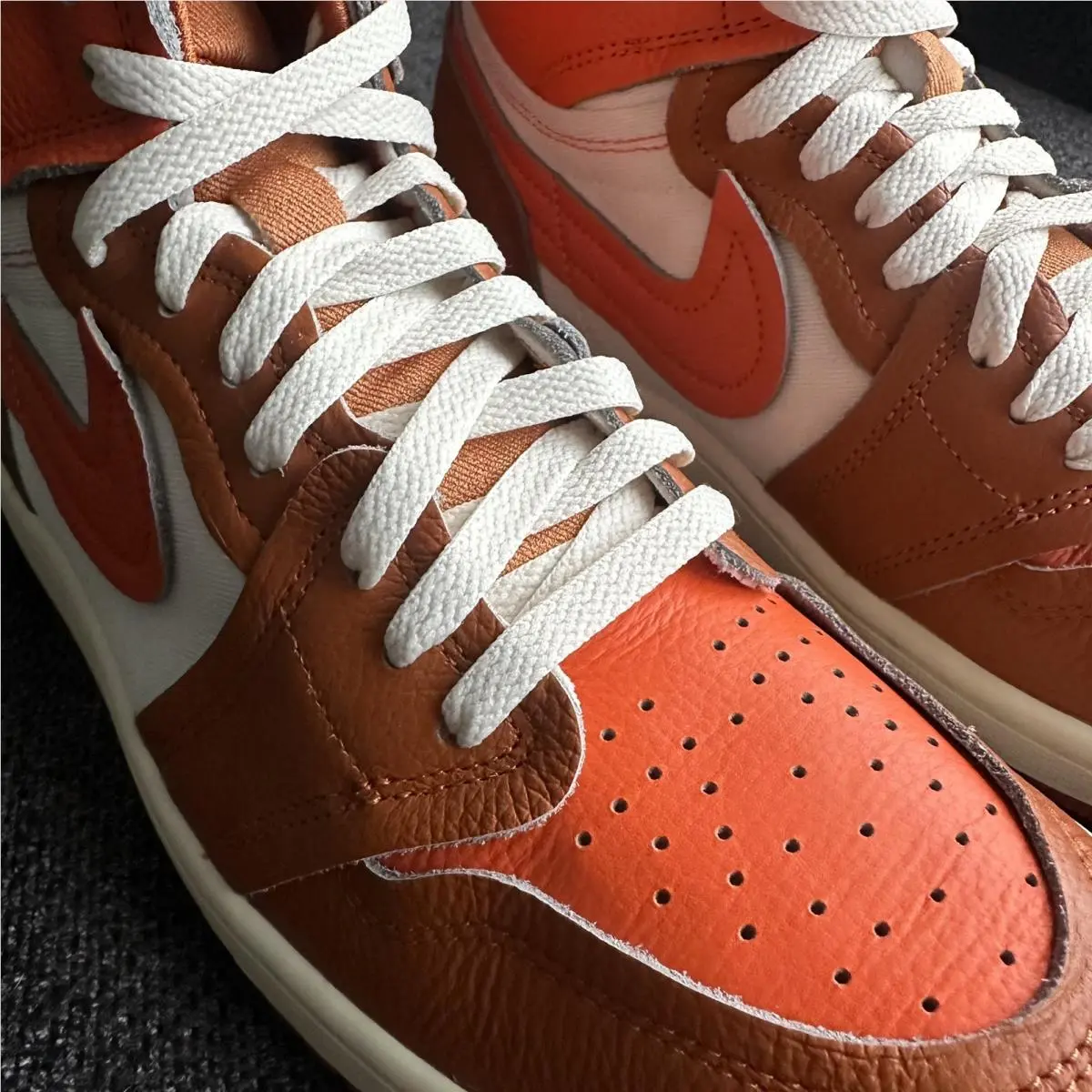 Nike shoes - Nike Air Jordan 1 MM High - FB9891-800 - Orange 2