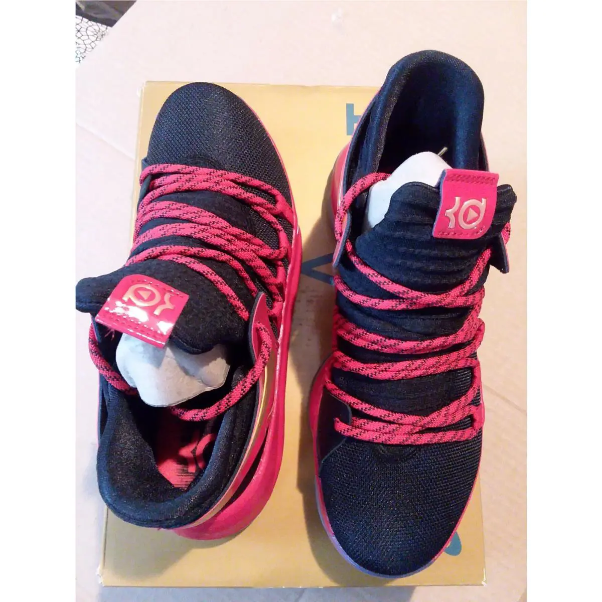 Nike shoes - Nike KD 10 - Black (UPC: 820652896772) 0