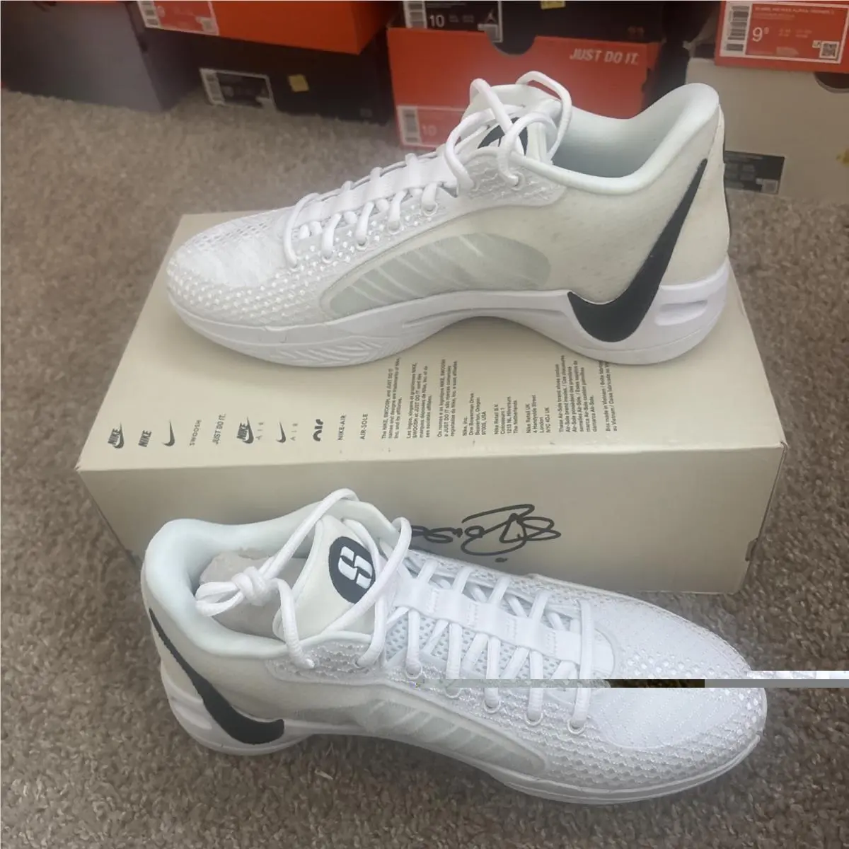 Nike Sabrina 1 TB P Noir-black/white Size 12 Women’s. Men’s Size 10.5 FQ3837-100