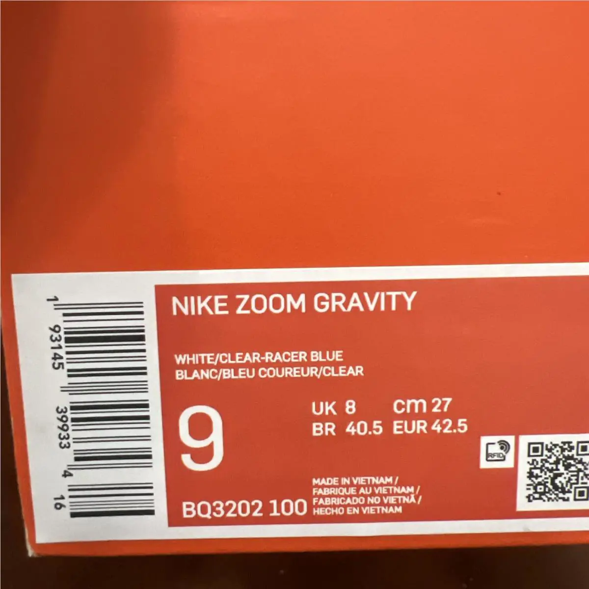 Nike shoes - Nike Zoom Gravity - Zoom Gravity - BQ3202-100 - White 10