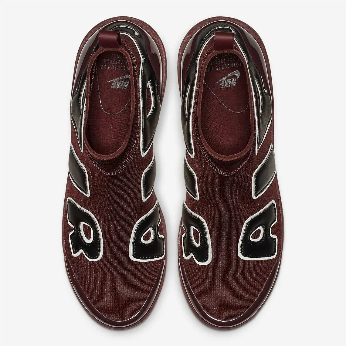 Nike shoes - Burgundy Crush, Black, White (UPC: 885176843169) 2