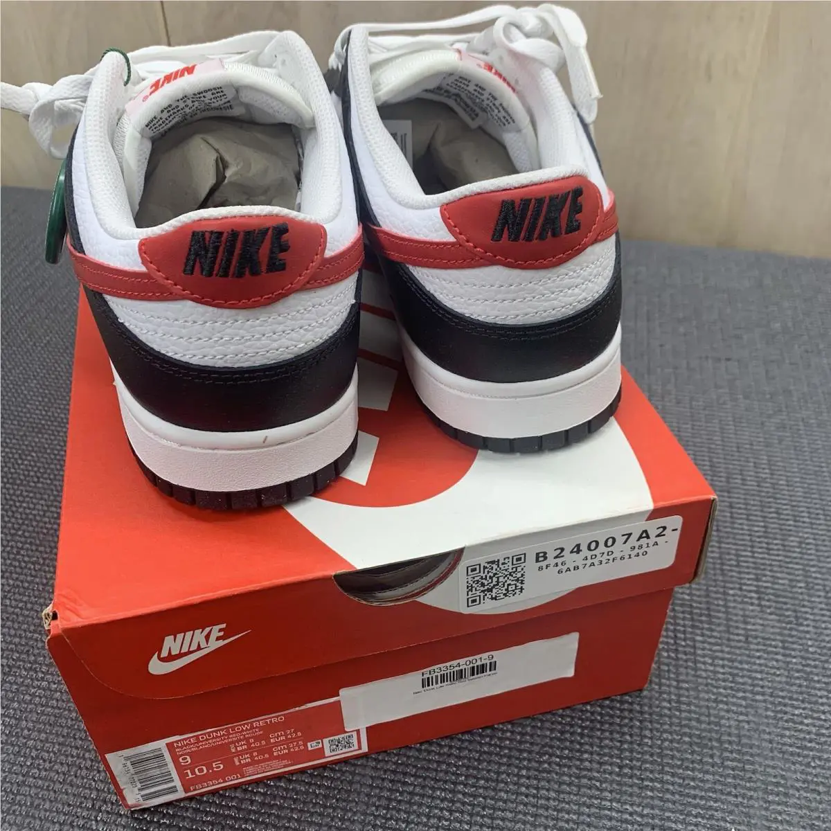 Nike shoes - Nike Dunk Retro Low - Dunk Retro Low - FB3354-001 - Black 4