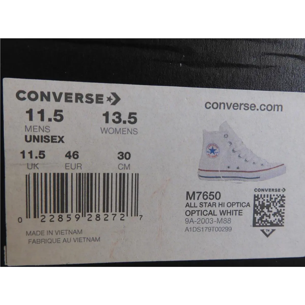 Nike shoes - Converse Chuck Taylor All-Star Hi - White (UPC: 022859282727) 4