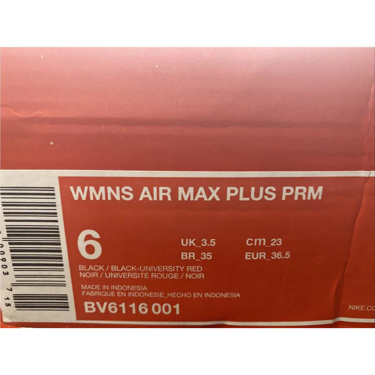 Nike shoes - Nike Air Max Plus TN - BV6116-001 - Black 10