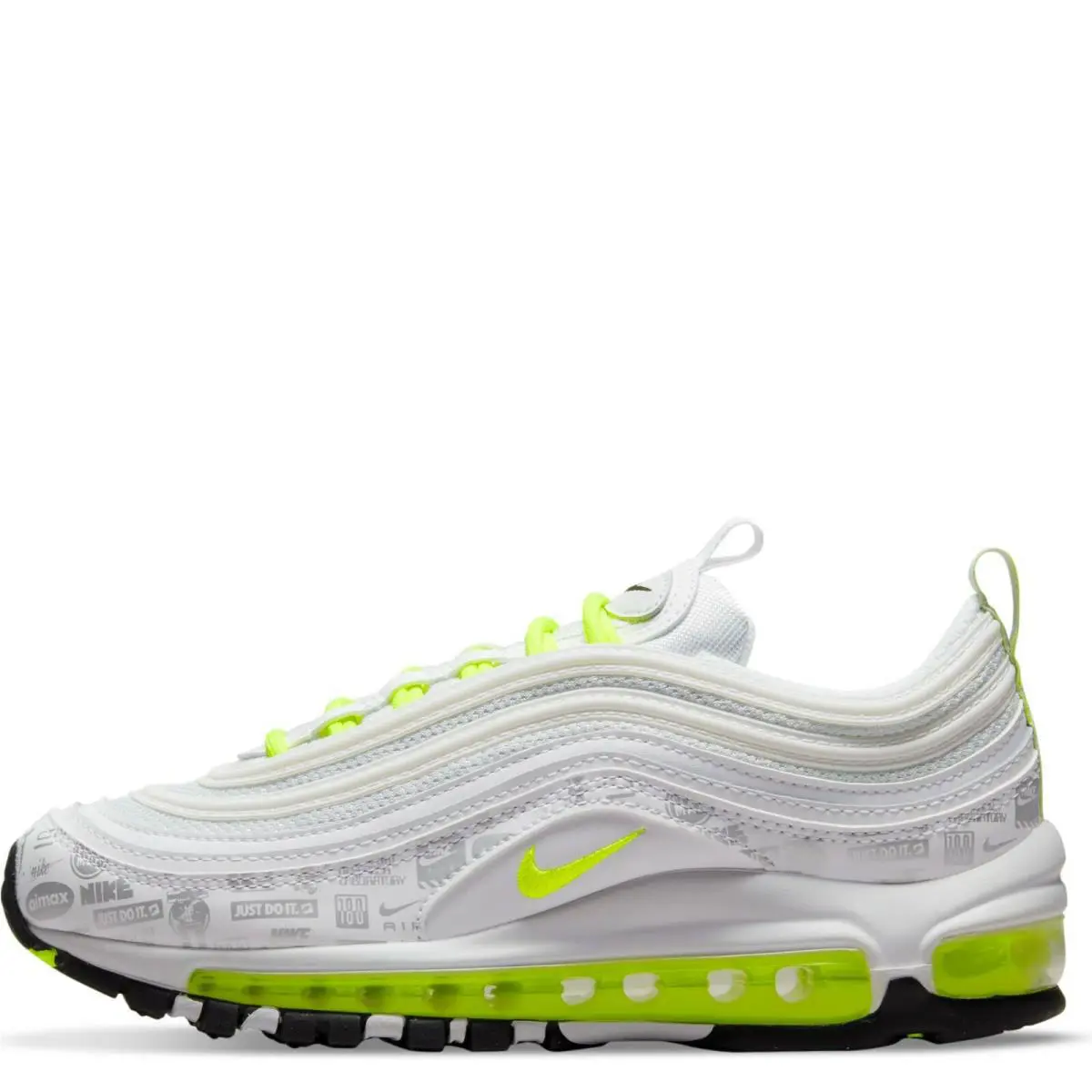 Nike shoes - AIR MAX 97 - AIR MAX - WHITE/VOLT-BLACK-PURE PLATINUM (UPC: 195239317712) 0