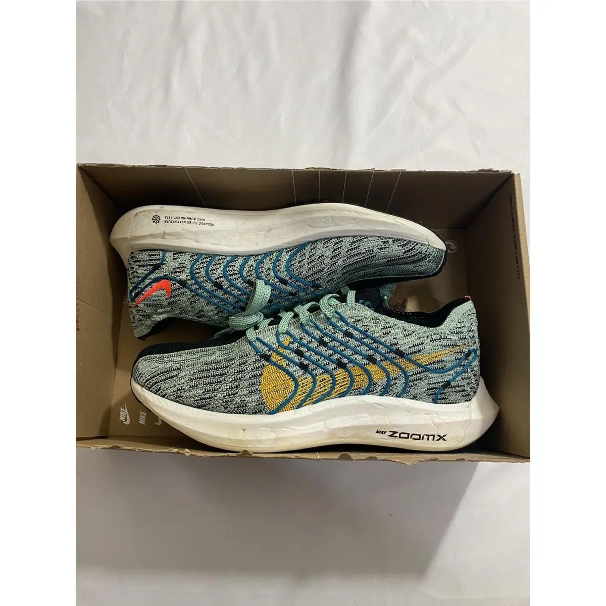 Mens Size 7 Emerald Green Nike Pegasus Turbo Nature Running Shoes DZ4850 300