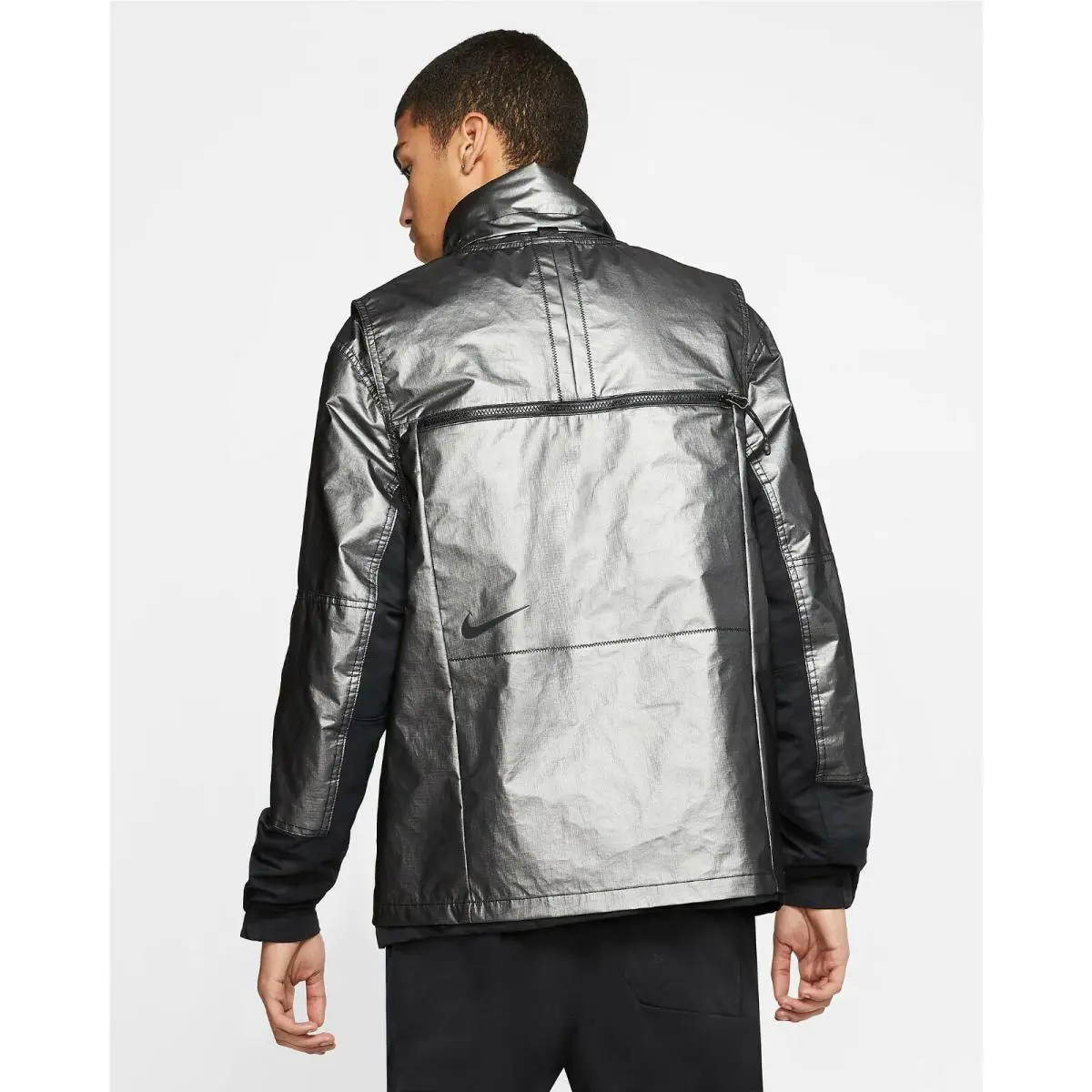 Nike clothing - CK0697 095 - CK0697 095 - Metallic Silver & Black & Metallic Silver 0
