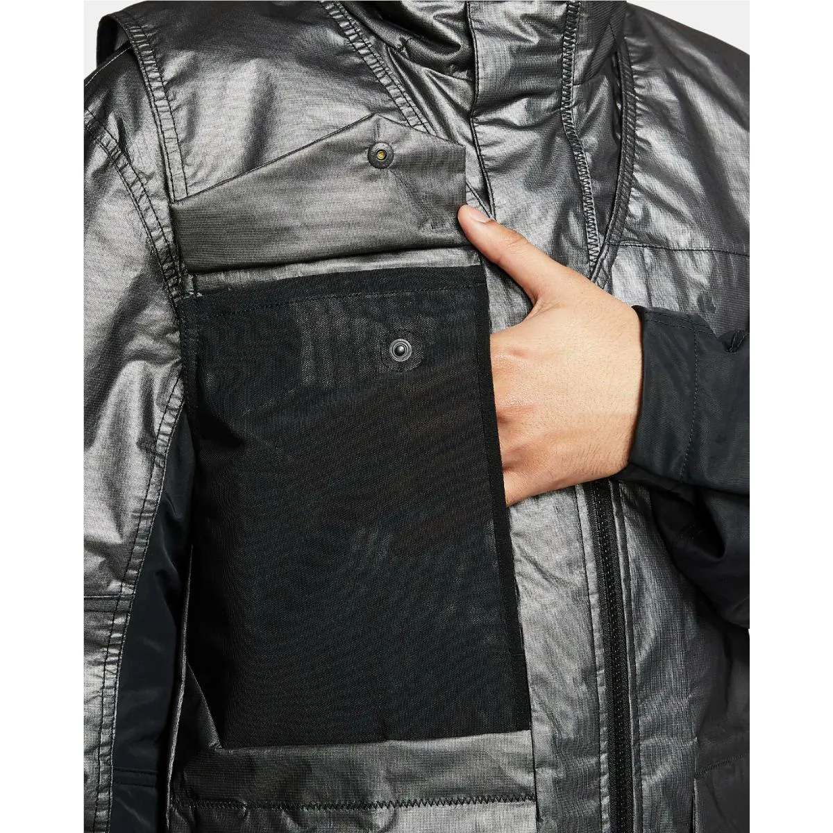 Nike clothing - CK0697 095 - CK0697 095 - Metallic Silver & Black & Metallic Silver 4