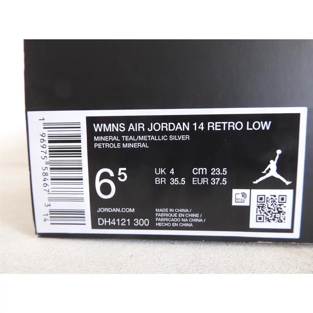 Nike shoes - Air Jordan 14 - Air - DH4121-300 - Blue (UPC: 196975584673) 3