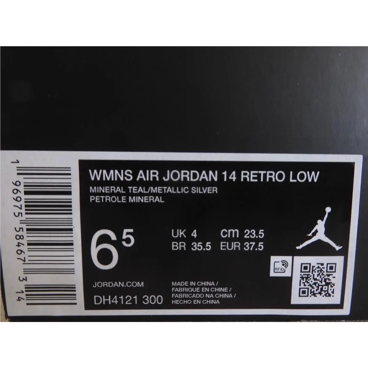 Nike shoes - Air Jordan 14 - Air - DH4121-300 - Blue (UPC: 196975584673) 6