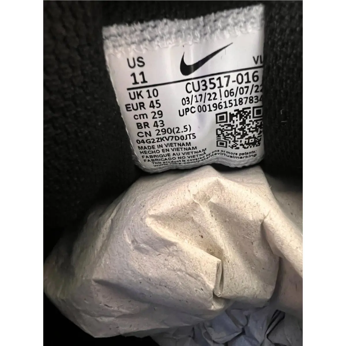 Nike shoes - Nike Run Swift - Run Swift - CU3517-016 - Black (UPC: 196151878343) 8