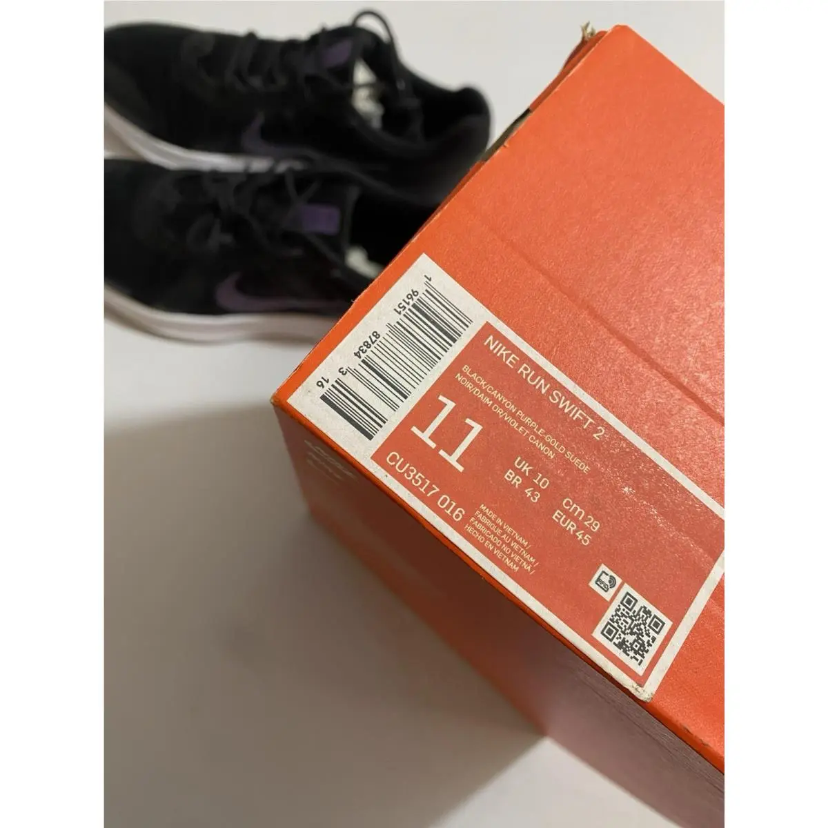 Nike shoes - Nike Run Swift - Run Swift - CU3517-016 - Black (UPC: 0196151878343) 8