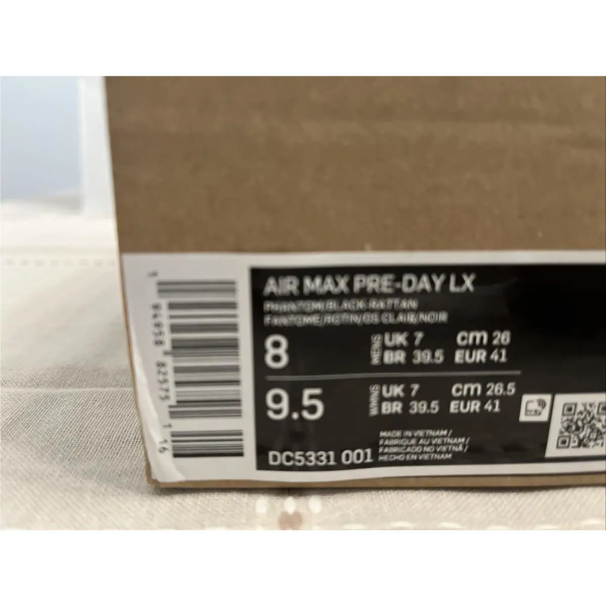 Nike shoes - Nike Air Max Pre-Day LX - DC5331-001 - Phantom Black Rattan 10