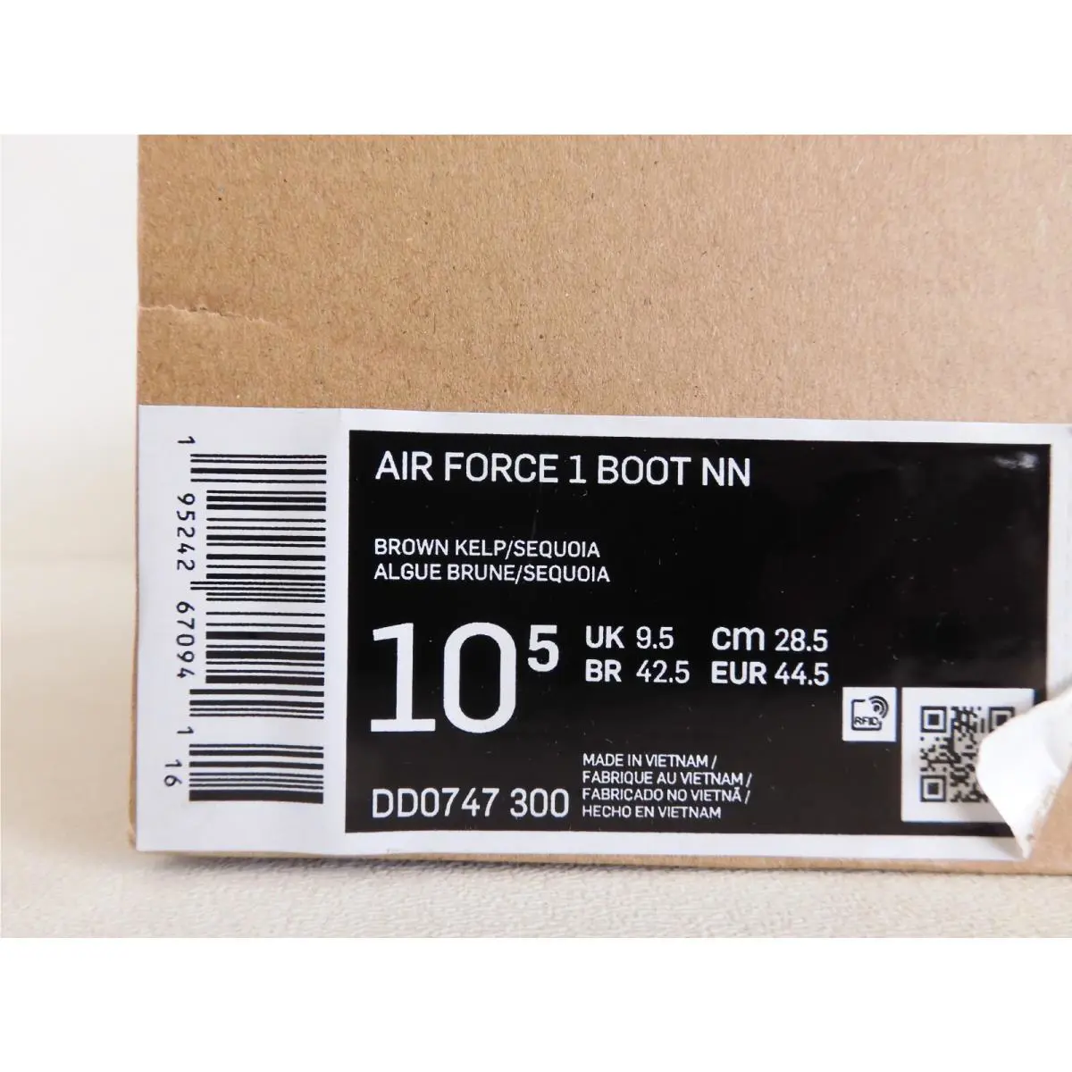 Nike shoes - Nike Air Force 1 - Air Force - Brown (UPC: 195242670941) 3