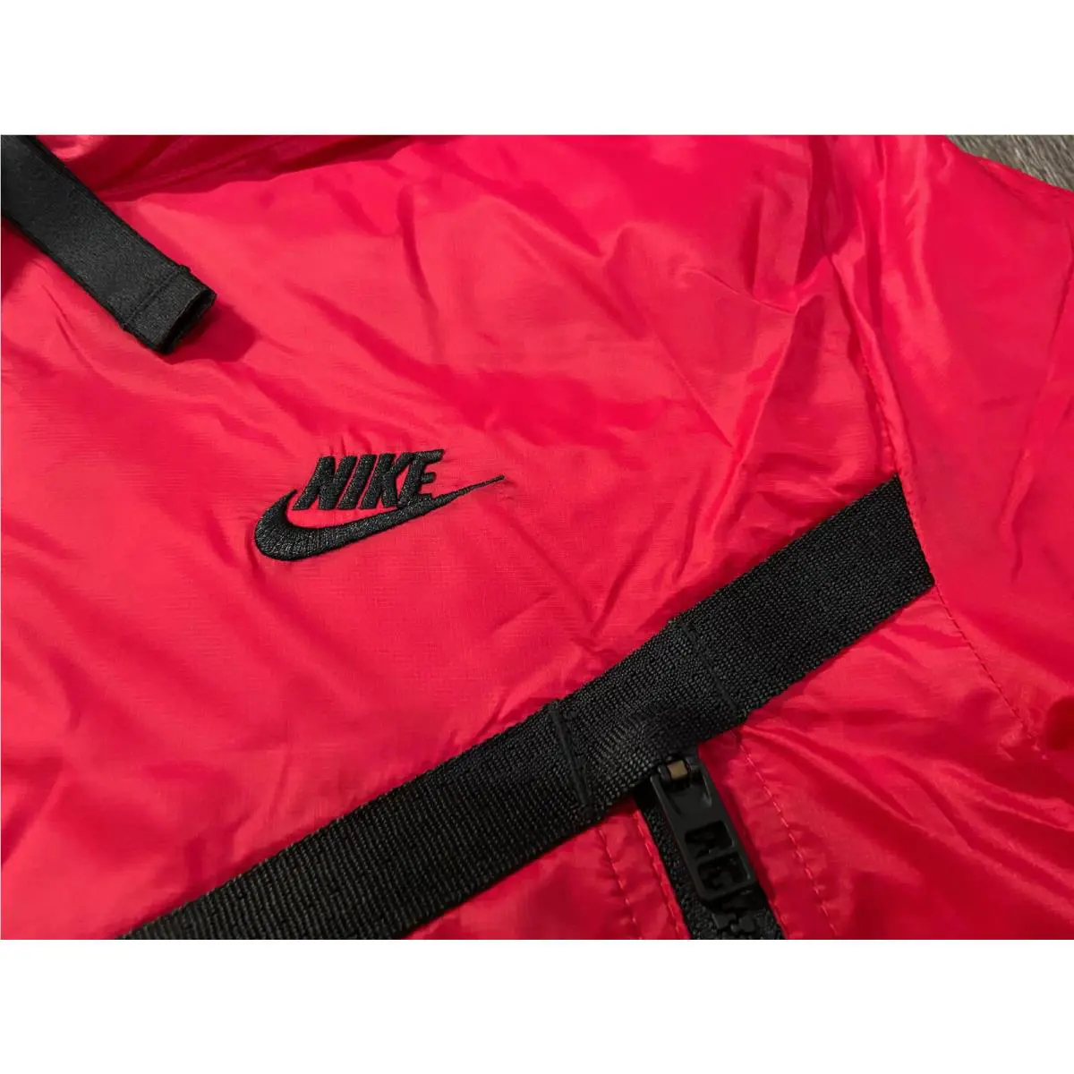 Nike clothing - Nike Sportswear Therma-FIT Men`s Hooded EcoDown Ja - Berry (UPC: 195239081910) 1