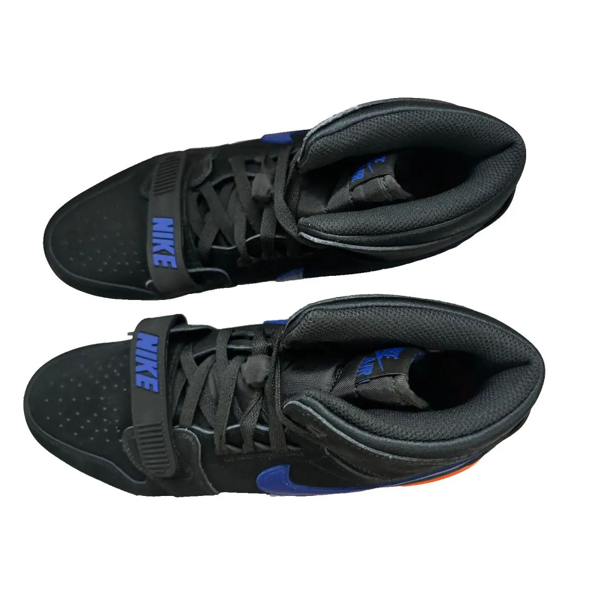 Nike shoes - Jordan Legacy 312 - Legacy - AV3922-048 - Black/Rush Blue-Brilliant Orange 11