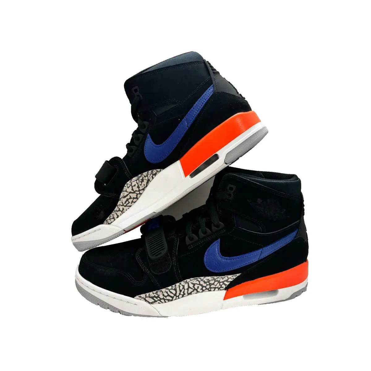 Nike shoes - Jordan Legacy 312 - Legacy - AV3922-048 - Black/Rush Blue-Brilliant Orange 0