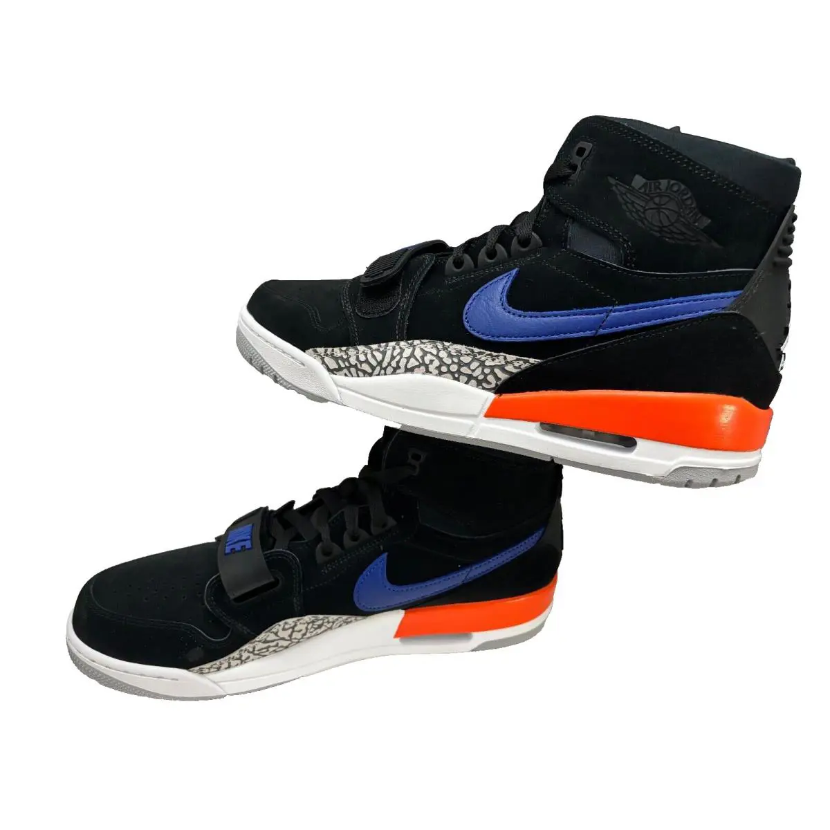 Nike shoes - Jordan Legacy 312 - Legacy - AV3922-048 - Black/Rush Blue-Brilliant Orange 1