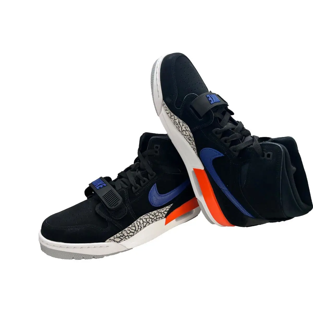 Nike shoes - Jordan Legacy 312 - Legacy - AV3922-048 - Black/Rush Blue-Brilliant Orange 4