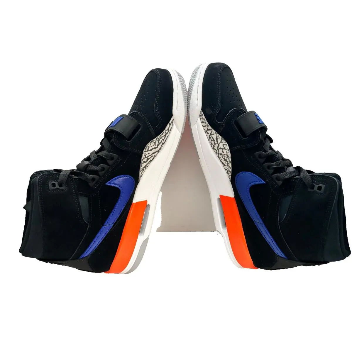 Nike shoes - Jordan Legacy 312 - Legacy - AV3922-048 - Black/Rush Blue-Brilliant Orange 6