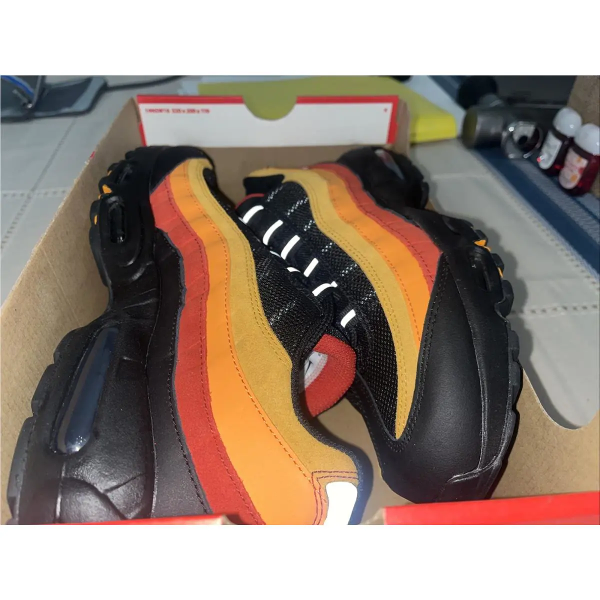Nike shoes - Nike Air Max 95 - Air Max - DC9412-001 - Black White Cosmic Clay 9