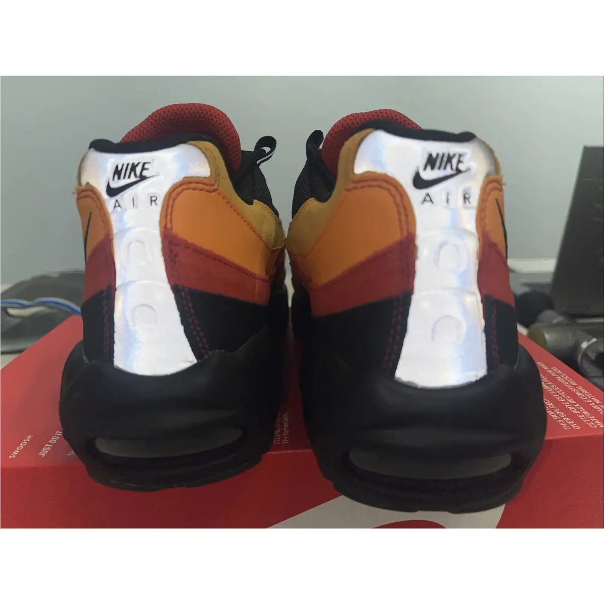 Nike shoes - Nike Air Max 95 - Air Max - DC9412-001 - Black White Cosmic Clay 5