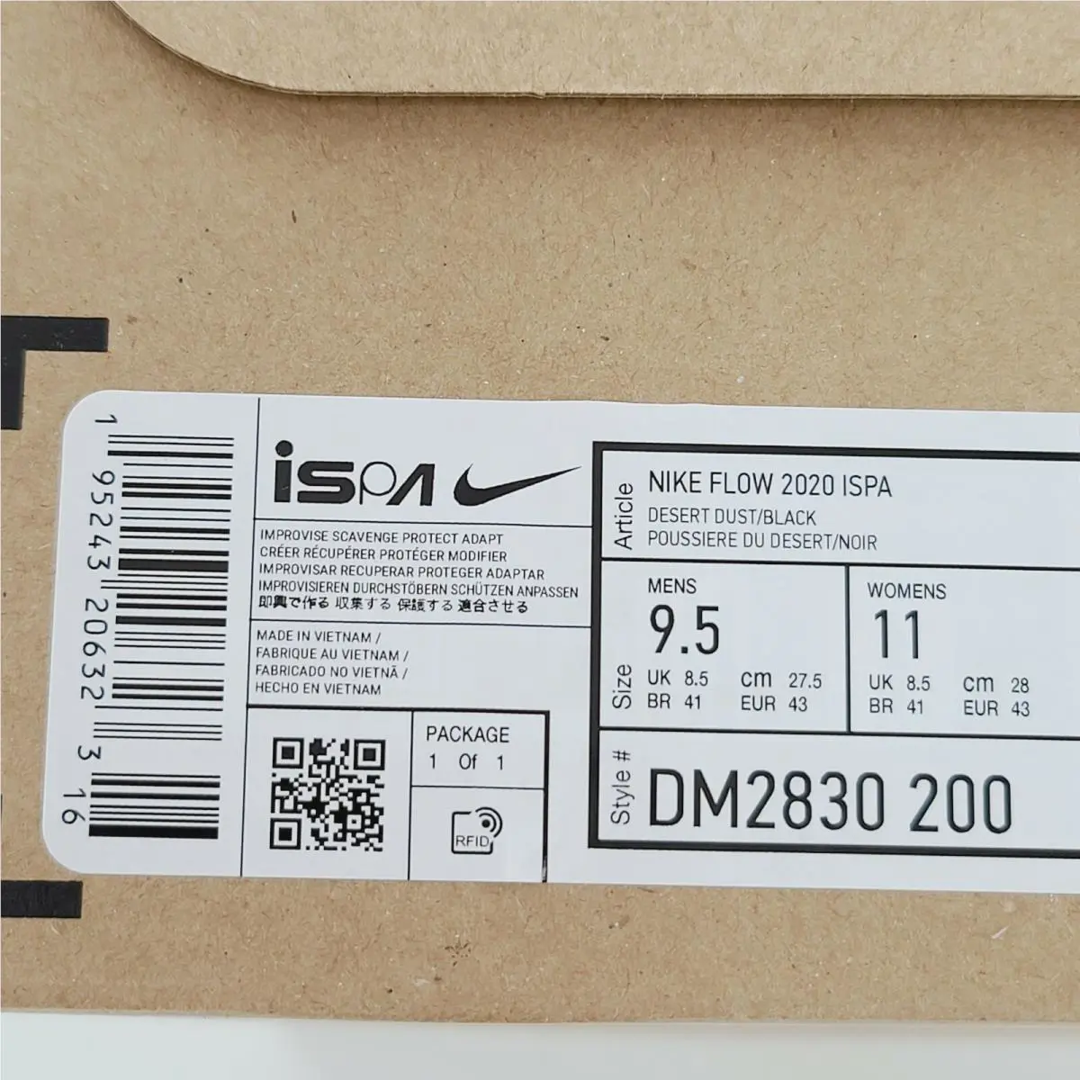 Nike shoes - Flow 2020 ISPA - Flow ISPA - DM2830 200 - Multicolor (UPC: 195243206323) 1