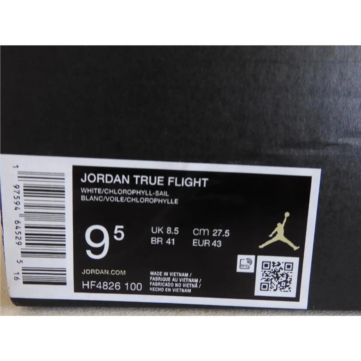 Nike shoes - Jordan True Flight - True Flight - HF4826 100 - White (UPC: 197594645295) 3