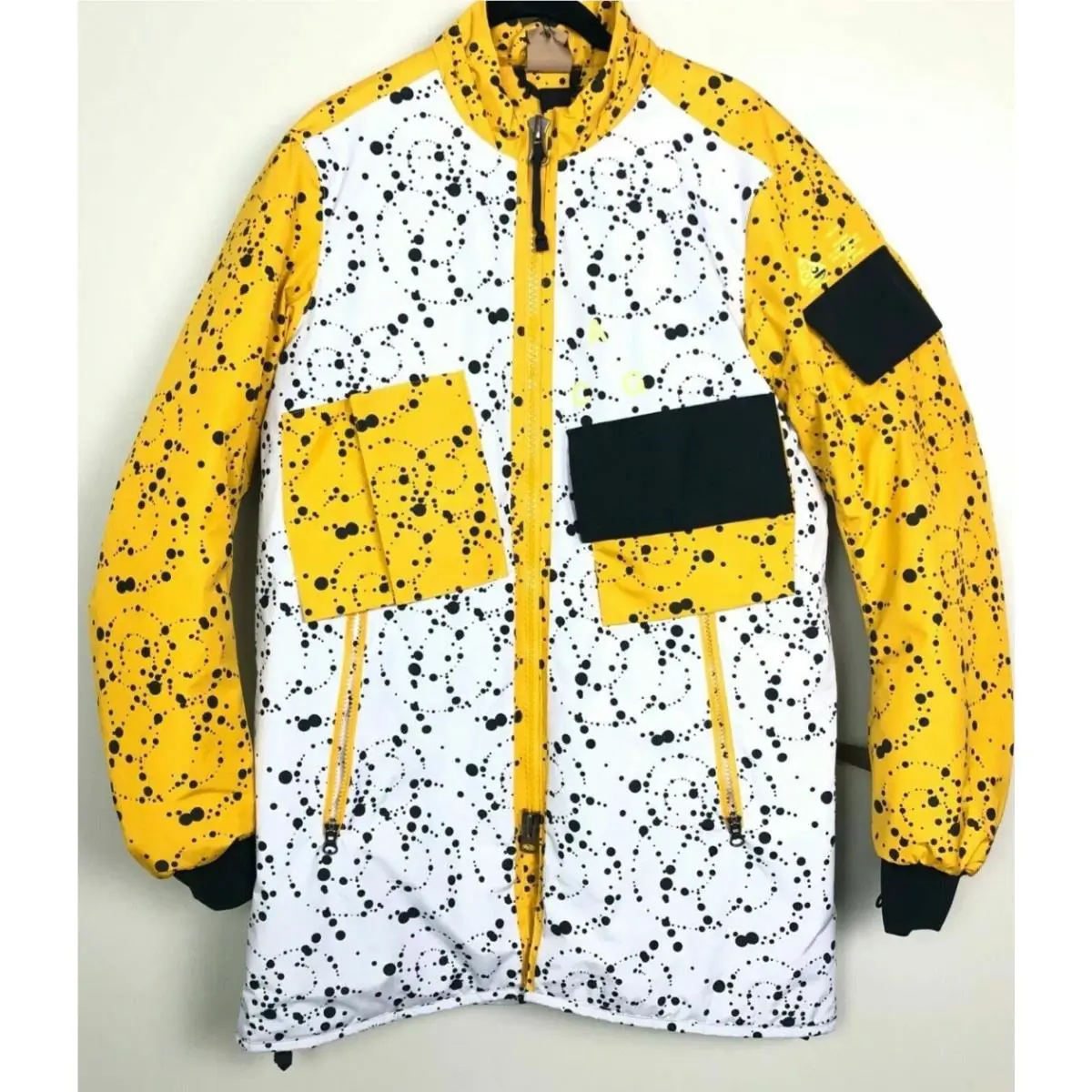 Nike clothing - Nike ACG Insulated Jacket - ACG Insulated Jacket - White/Yellow-Black (UPC: 884776903457) 0