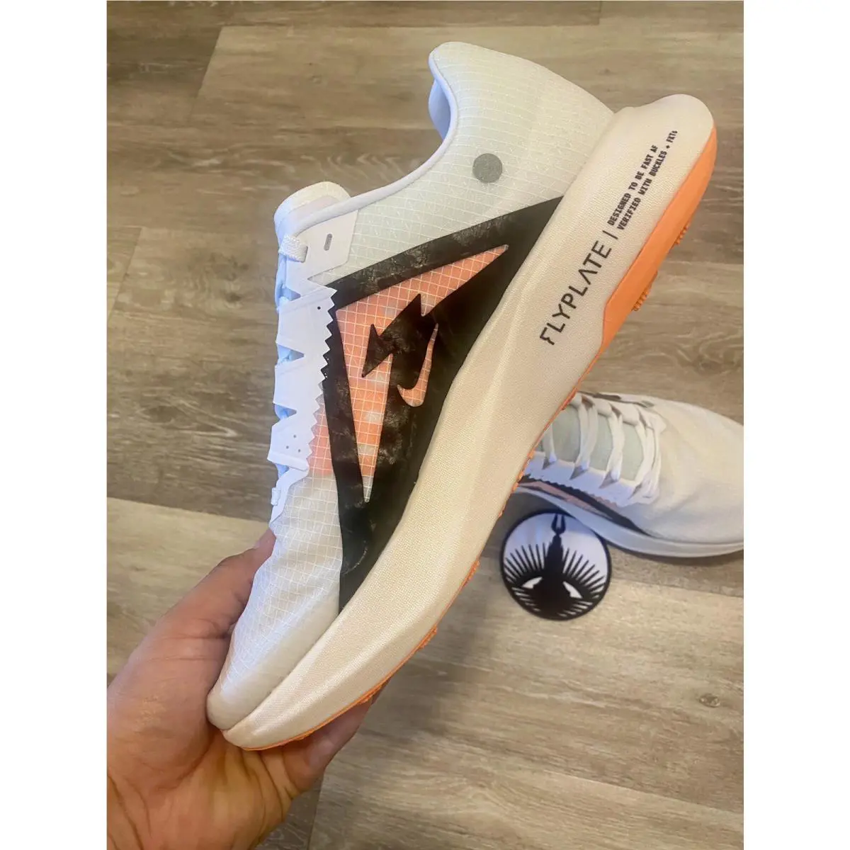 Nike shoes - Nike ZoomX Ultrafly - ZoomX Ultrafly - DX1978-100 - White/Total Orange/Pale Ivory/Black (UPC: 196607703113) 3