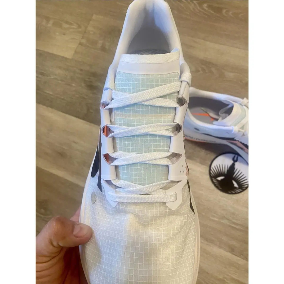 Nike shoes - Nike ZoomX Ultrafly - ZoomX Ultrafly - DX1978-100 - White/Total Orange/Pale Ivory/Black (UPC: 196607703113) 6