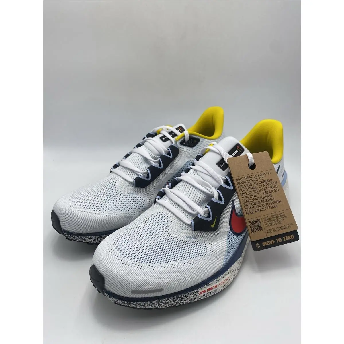 Nike shoes - Nike Air Zoom Pegasus - Air Zoom Pegasus - HJ9068 100 - White/Speed Red-Psychic Blue (UPC: 197599161615) 2