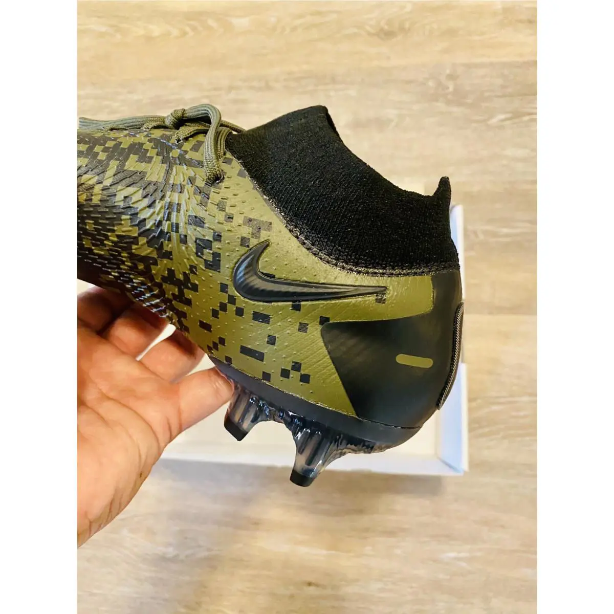 Nike shoes - Nike ID Phantom GT Elite DF - DA0292-991 - Camo Green-Black 1