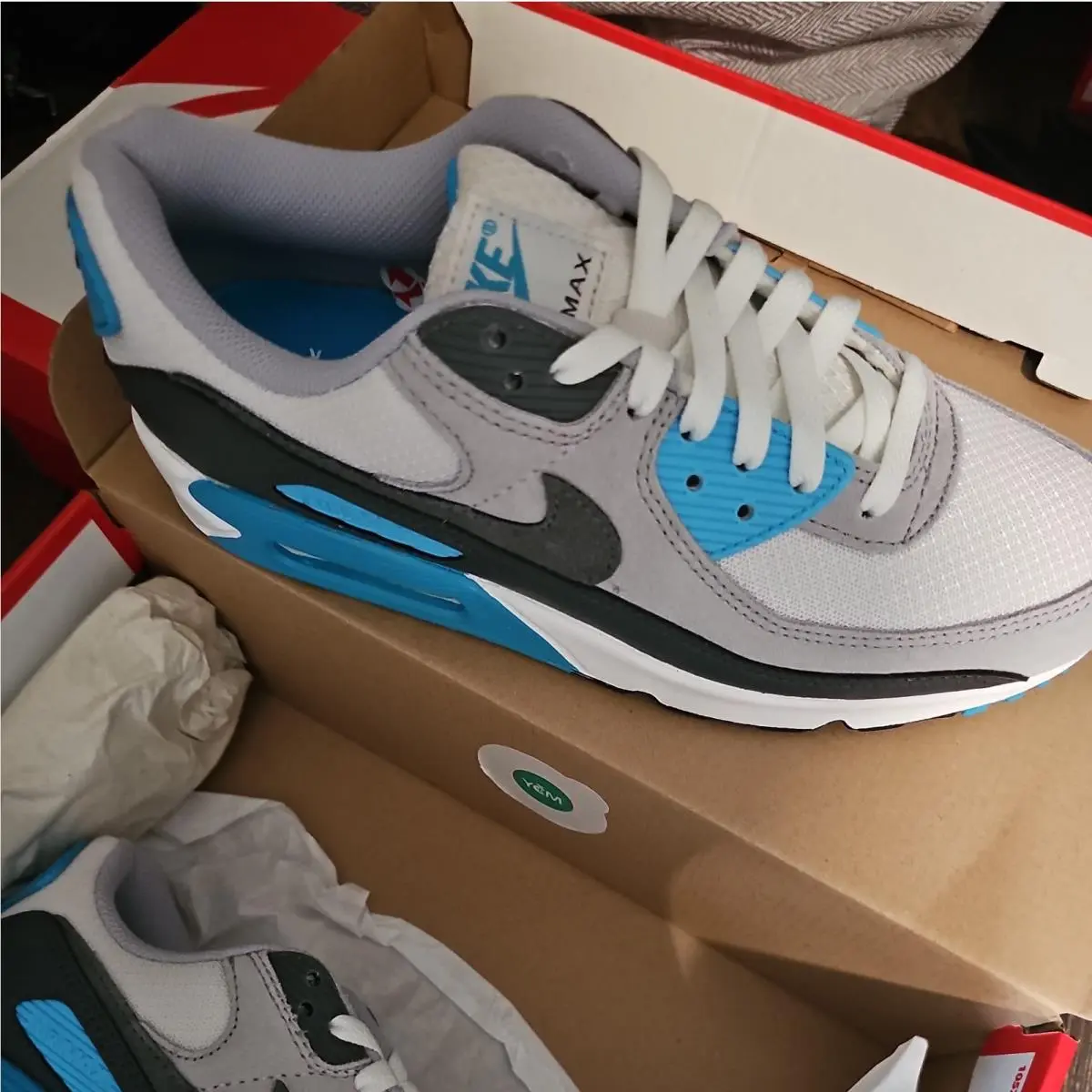 Nike shoes - Nike Air Max 90 - Air Max - DC9336-300 - Green 3