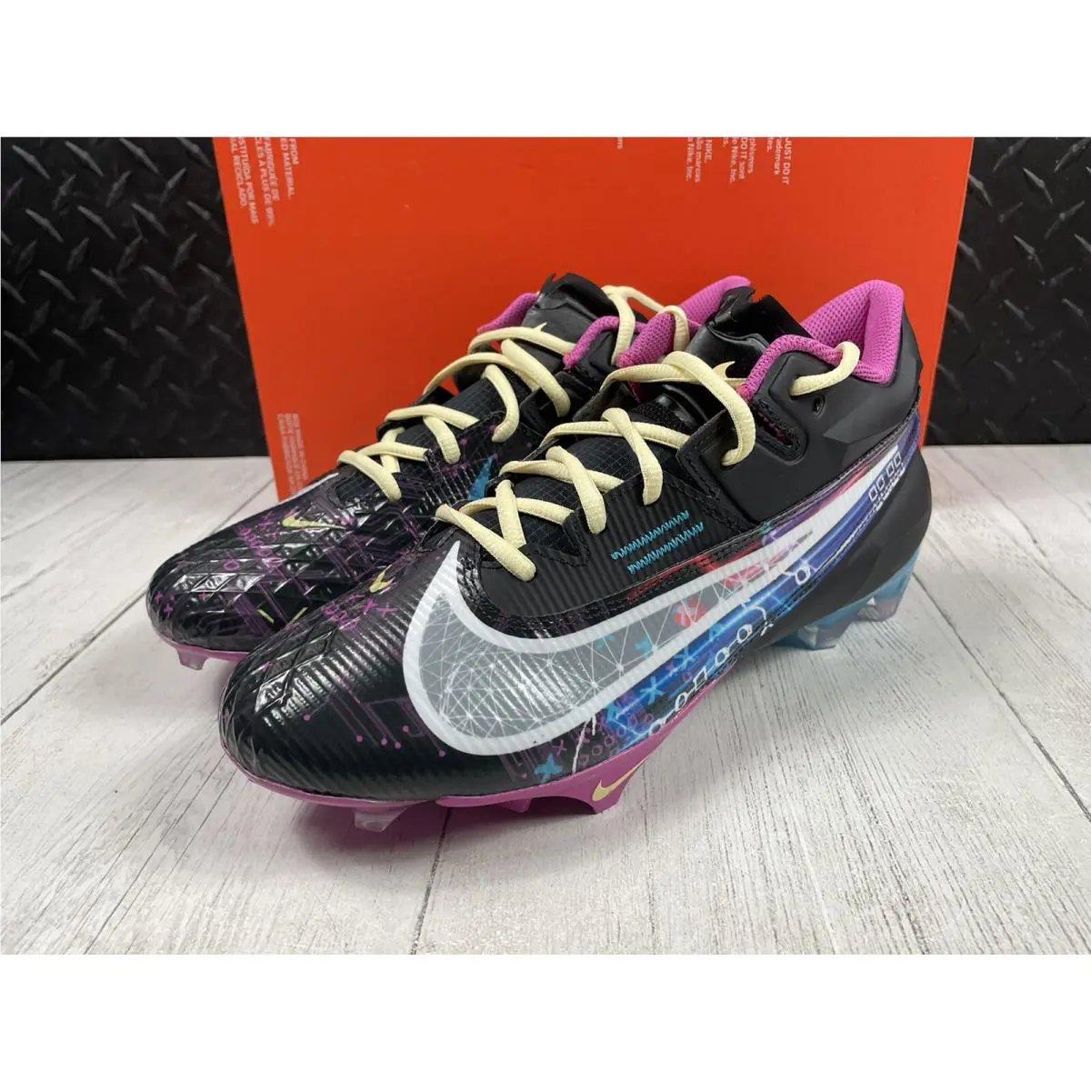 Nike shoes - Nike Vapor Edge Elite 360 2 NRG - FD0828-014 - Black White Blue Lightning 3