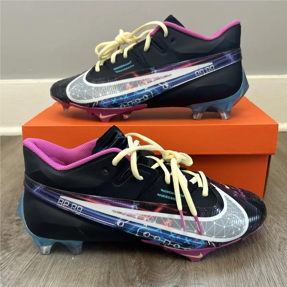 Vapor Edge Elite 360 2 Nrg Black Football Cleats Mens 9 FD0828-014 Shoe by Nike