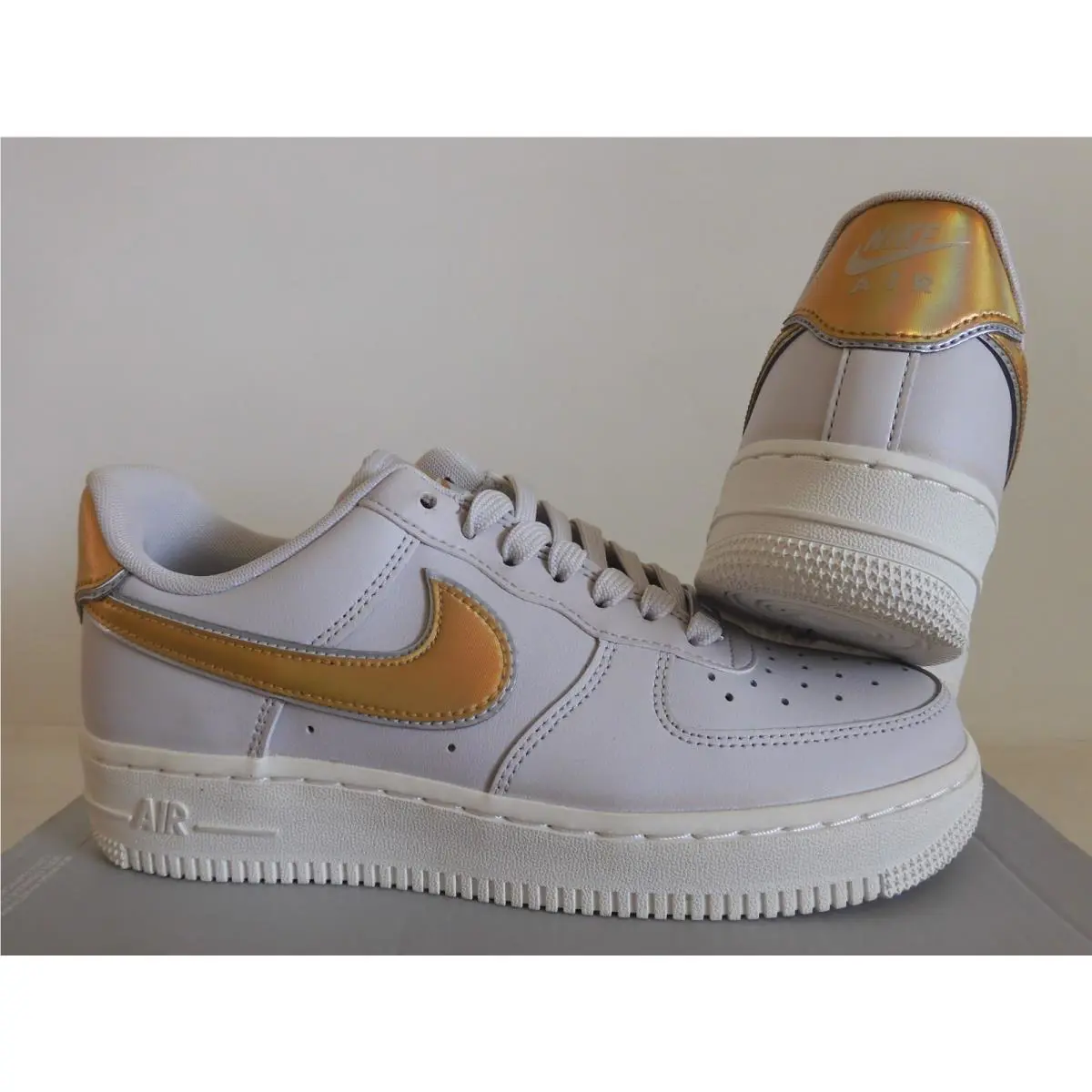 Nike shoes - Nike Air Force 1 `07 - AR0642-001 - Gray (UPC: 191887654988) 0