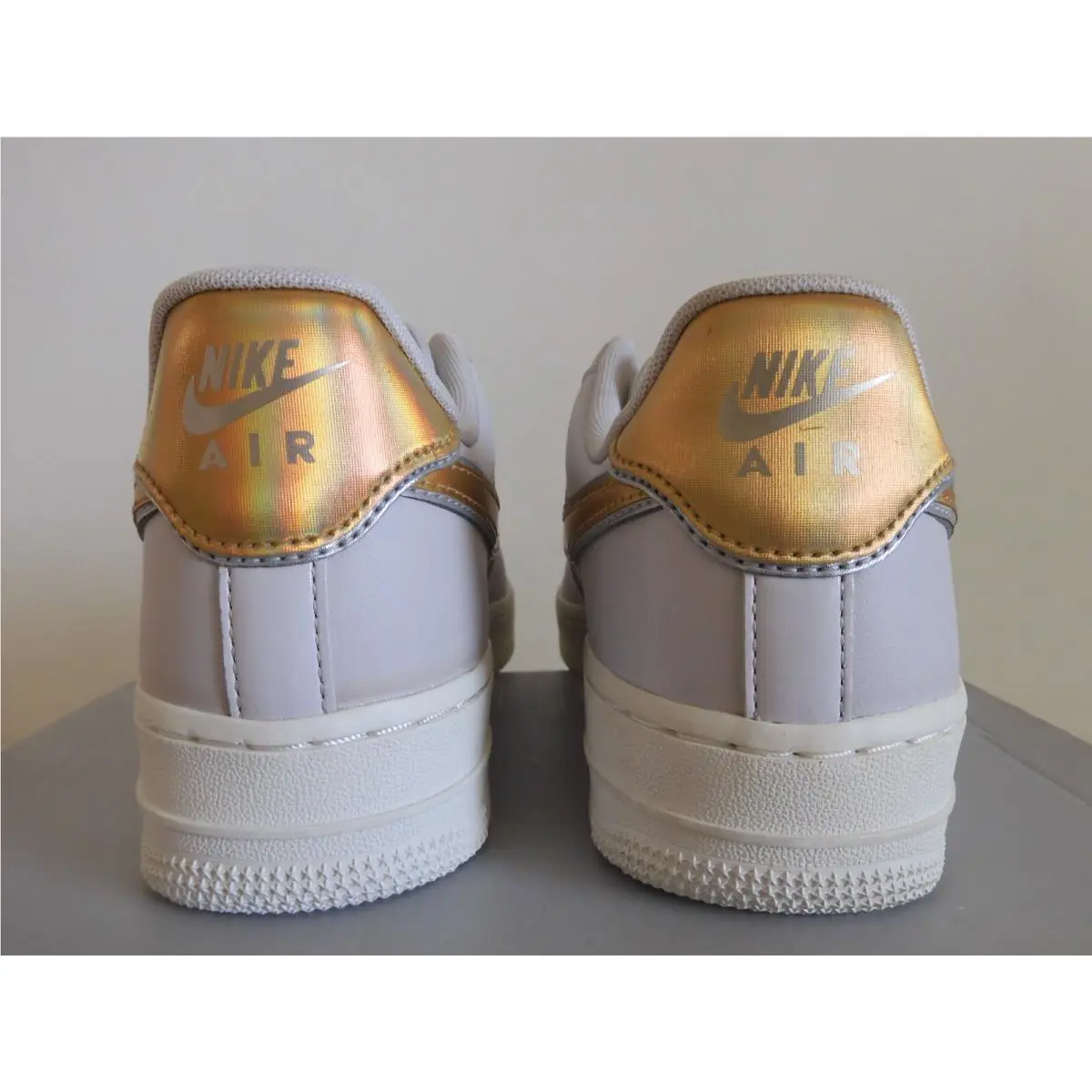 Nike shoes - Nike Air Force 1 `07 - AR0642-001 - Gray (UPC: 191887654988) 2