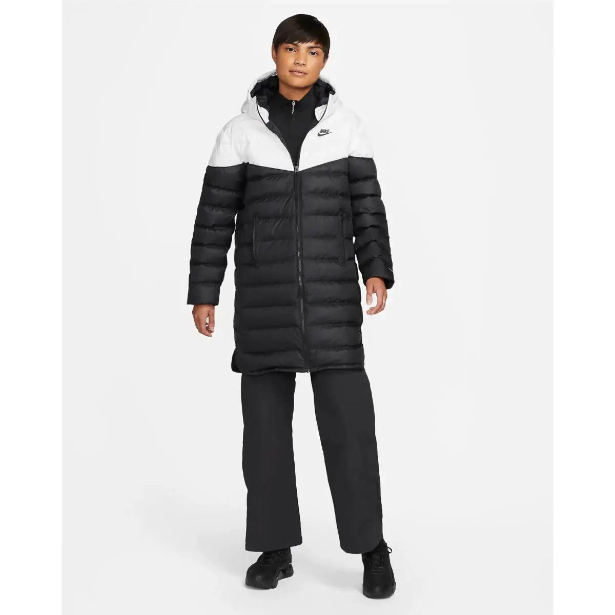Nike Sportswear Therma-fit Repel Windrunner Down Puffer Parka Jacket Women`s XS
