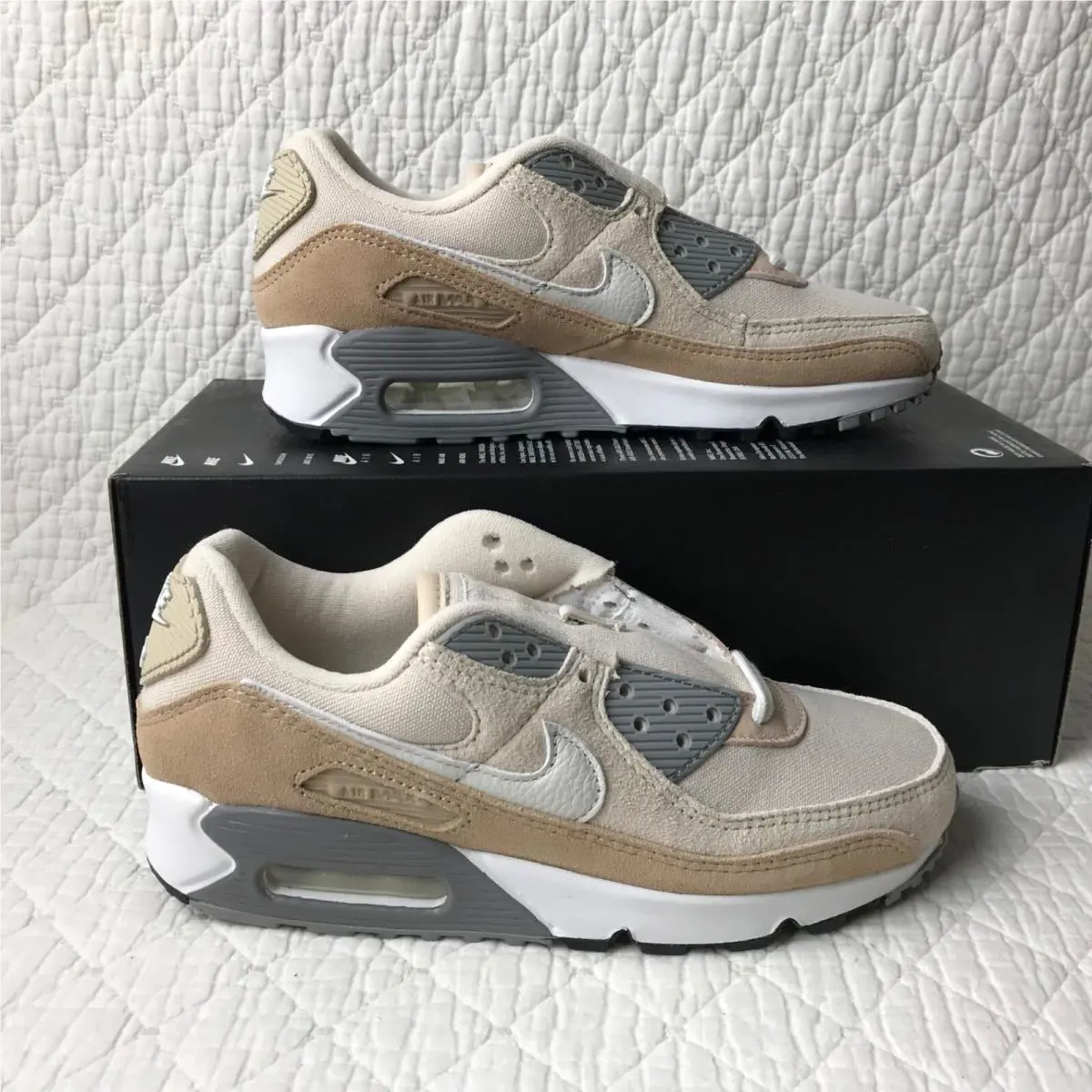 Nike shoes - Nike Air Max 90 - Air Max - DA1641-201 - Hemp/Summit-White Sanddrift 0